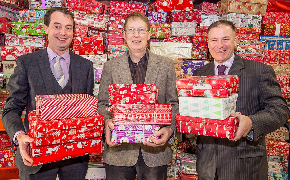 Naas Enterprise Park Supports Shoe Box Appeal - O'Neill & Co